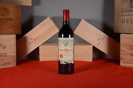 Château Petrus, Pomerol 1986, one bottle (damaged 