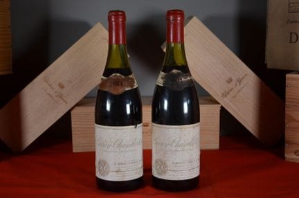 Gevrey-Chambertin E. Brocard &amp; Fils 1984, two 