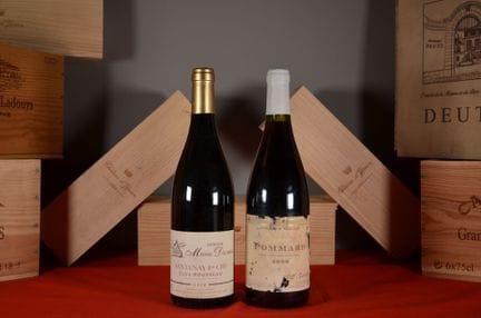 A set of two bottles of red Burgundy, including: P