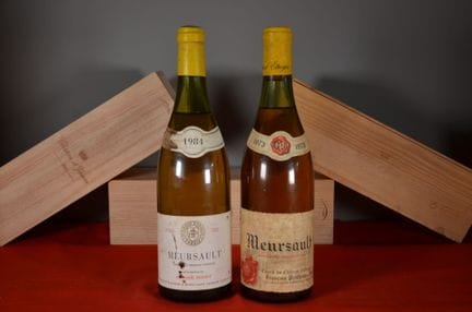 A set of two bottles of Meursault consisting of: M