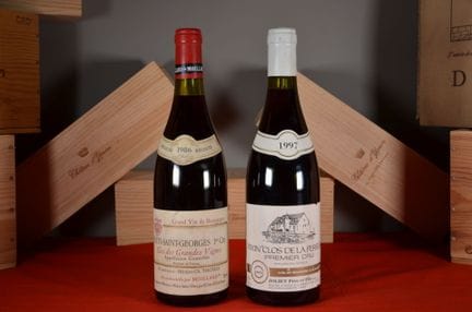 A set of two bottles consisting of: Nuits-Saint-Ge