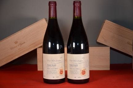 Volnay Réserve Saint Mathieu L. Métairie 2002, two