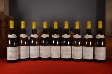 Pouilly-Fuissé E. Brocard &amp; Fils 1985, nine bo