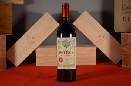 Château Petrus, Pomerol 1986, one bottle (damaged 