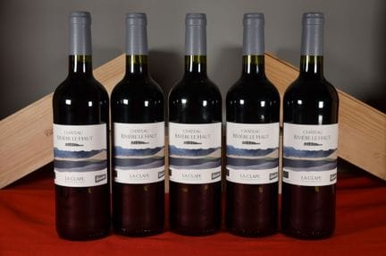 La Clape rouge Château Rivière le Haut 2022, cinqu