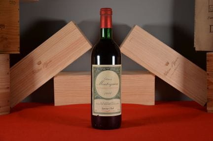 Bordeaux Supérieur rosso Château Montesquieu 1984,
