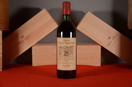 Côtes de Castillon rosso Château Haut-Roucaud 1981