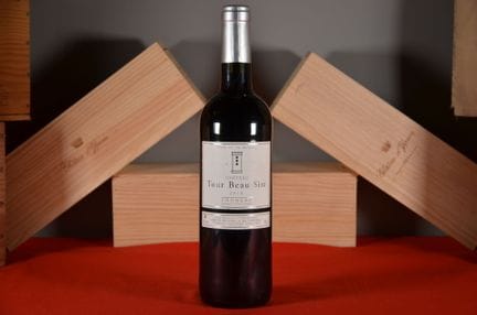 Fronsac rosso Château Tour Beau Site 2010, una bot