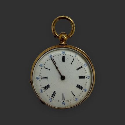 Small pocket watch in 18K yellow gold (750/1000)
R