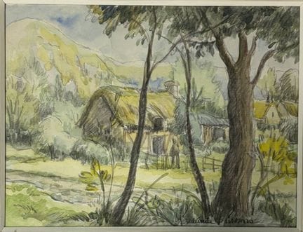 Paul-Émile PISSARRO (1884-1972)
Veduta di un borgo