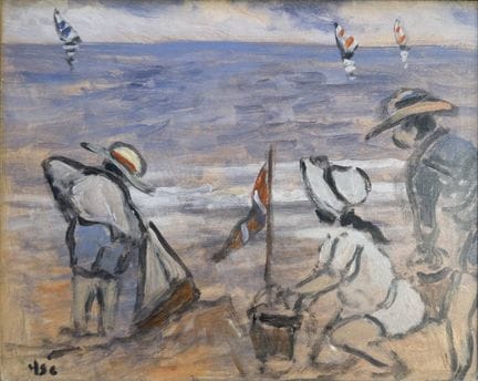 Henry SAINT-CLAIR (1899-1990)
Tre persone in spiag