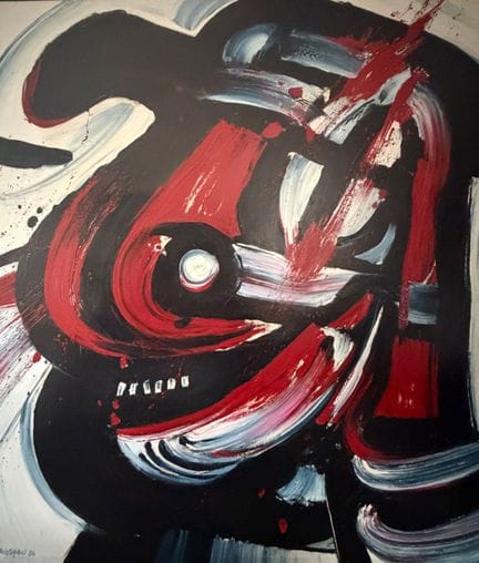 John CHRISTOFOROU (1921–2014) 
"The Red Warrior," 