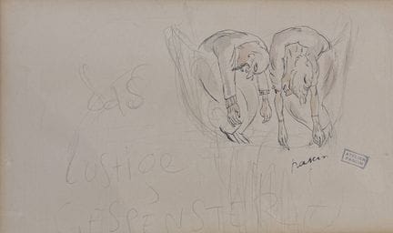 PASCIN Jules, 1885-1930
Les Joyeux, 1908 circa
Pen