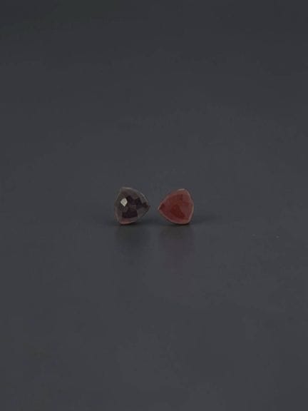 Carnelian and Garnet, fancy cut, approximately 3.2