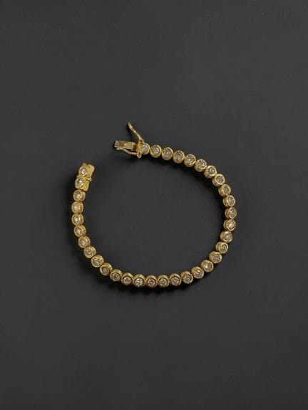 Bracciale in oro giallo 18 carati (750/1000) a mag