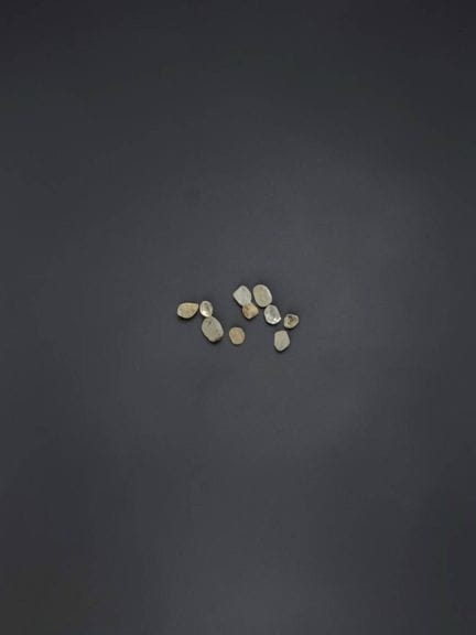 Mixed cluster of rough Herkimer diamonds (quartz),
