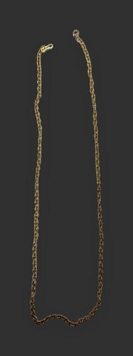 Collana in oro giallo 18 carati (750/1000) con mag