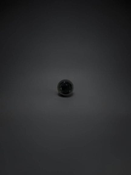 8 mm round cabochon sapphire, approximately 2.69 c