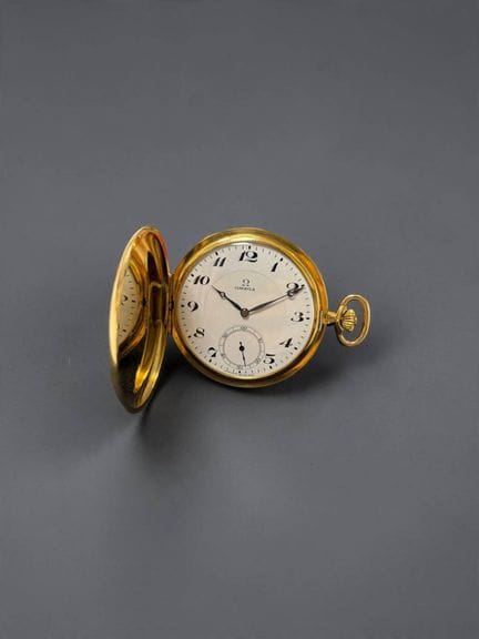 OMEGA
18K yellow gold (750/1000) pocket watch
18K 