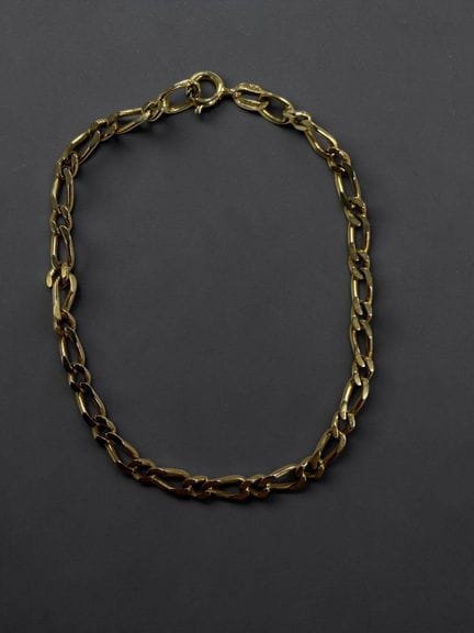 Armband aus 14-karätigem Gelbgold (585/1000) mit P