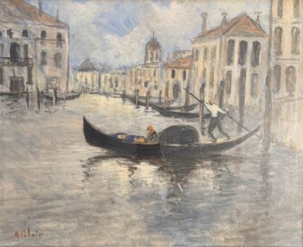 Henry SAINT-CLAIR (1899-1990)
Venezia, gondoliere
