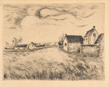 Maurice de VLAMINCK (1878-1958)
La pianura di Bois