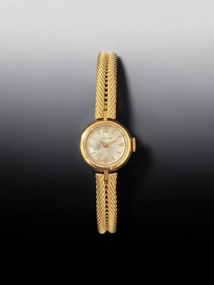 LONGINES
Orologio da polso in oro giallo 18 carati