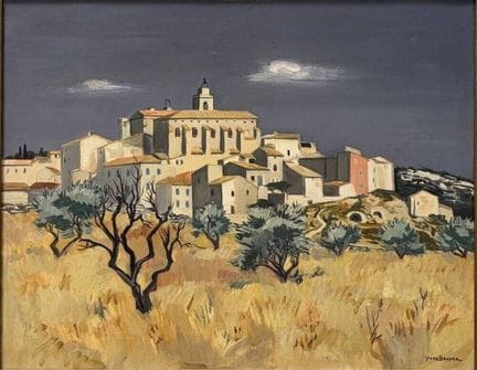 Yves BRAYER (1907-1990)
Veduta del villaggio di Go