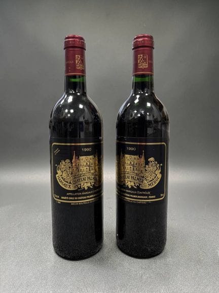 2 bottles of Château Palmer, 3rd Growth Margaux 19