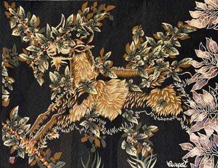 Jean LURÇAT (1892-1966)
"Belzebuth"
Tapisserie en 