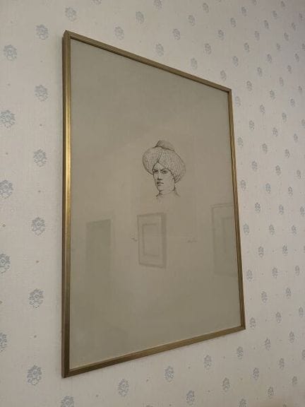 Nach Leonor FINI (1907–1996)
Mann mit Turban.
Lith