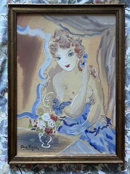 Pierre SIMON (1907–1999)
Frau mit entblößtem Oberk