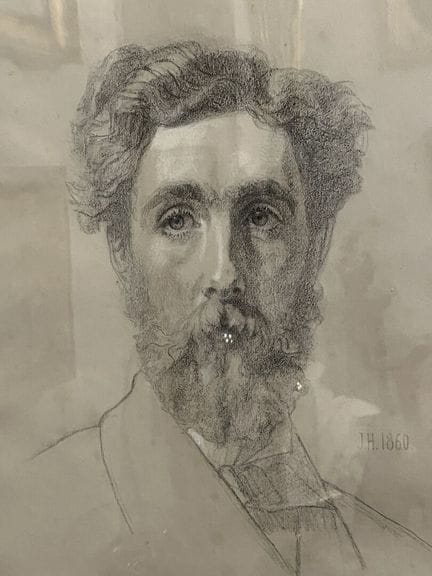 École FRANCAISE du XIXe siècle
Portrait d'homme.
F