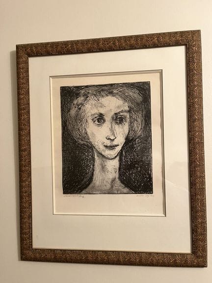Michel CIRY
Frauenporträt
Lithografie mit Nummer X