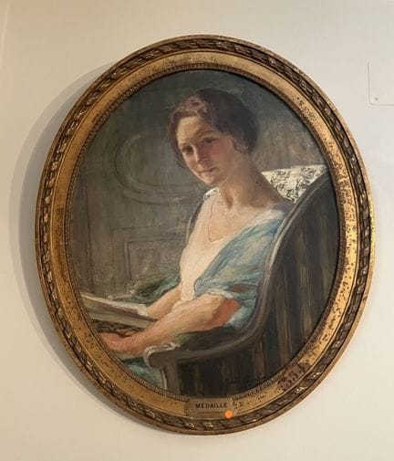 Madeleine CARPENTIER (1865-1949)
Portrait de femme