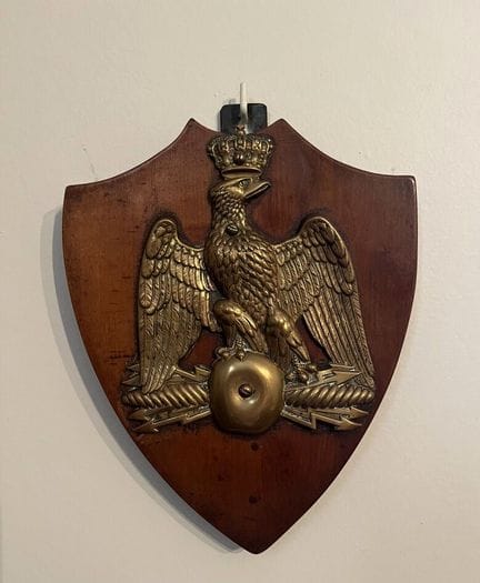 [Militaria]. LOTTO comprendente: 
- AQUILA DA GIBE