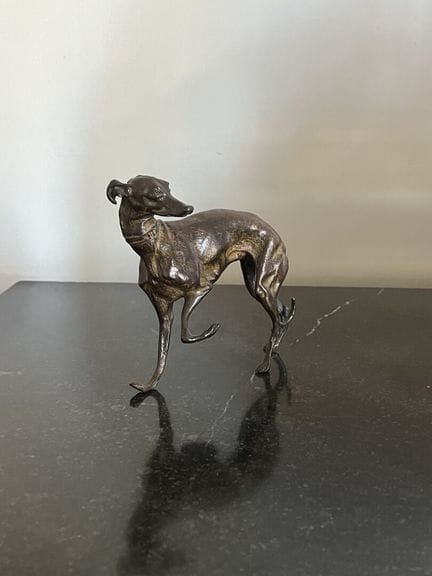 据皮埃尔·朱尔斯·梅内所述
吉吉。
青铜奖章试铸件（带氧化层）
12 × 14 × 5 厘米
原样。