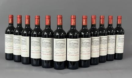 [Bordeaux]. 12 bouteilles de Château Capet Guillie