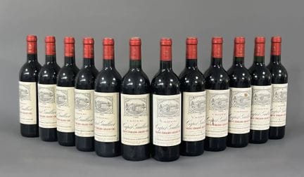 [Bordeaux]. 12 bouteilles de Château Capet Guillie