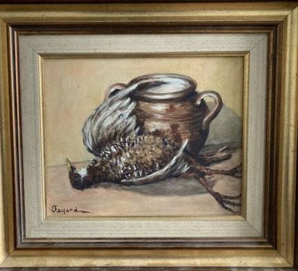 Jean FAYARD (né en 1919)
Nature morte à la caille.