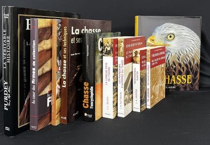 [Manette]. [Chasse]. LOT de livres modernes compre