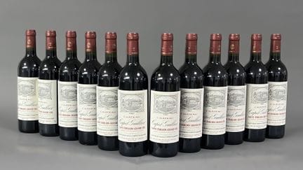 [Bordeaux]. 12 bouteilles de Château Capet Guillie
