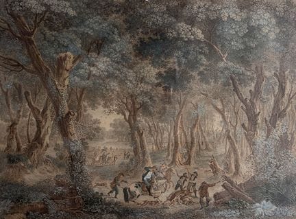 D'après Jean PILLEMENT (1728-1808) gravés par WOOL
