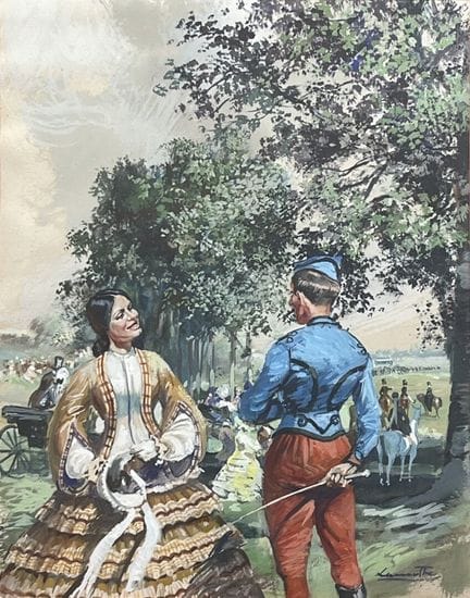 Gabriel CHEFSON dit LAMOTTE (1920-2005)
Scène gala