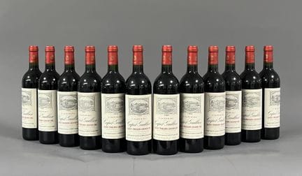 [Bordeaux]. 12 bouteilles de Château Capet Guillie
