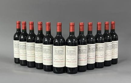 [Bordeaux]. 12 bouteilles de Château Capet Guillie