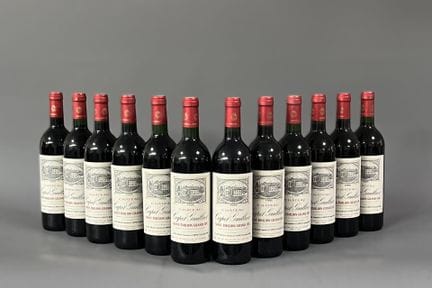 [Bordeaux]. 12 bouteilles de Château Capet Guillie