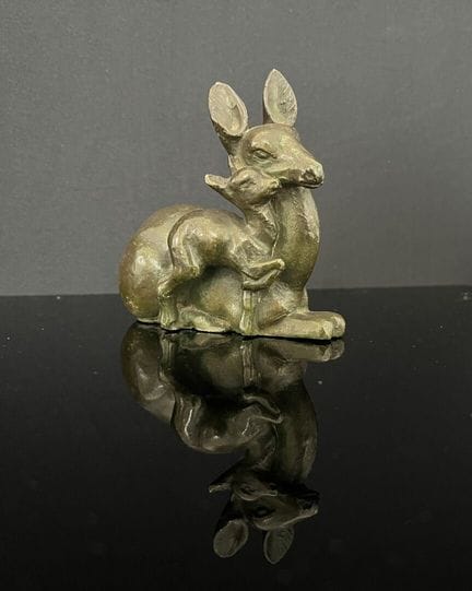 LAURENT Georges-Henri (XIXe/XXe siècle)
Biche et f