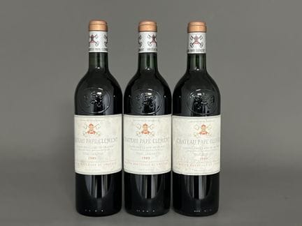 3 bouteilles de Château Pape Clément, Pessac-Léogn