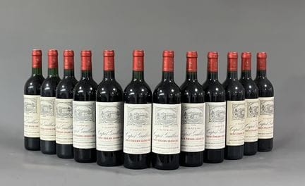 [Bordeaux]. 12 bouteilles de Château Capet Guillie